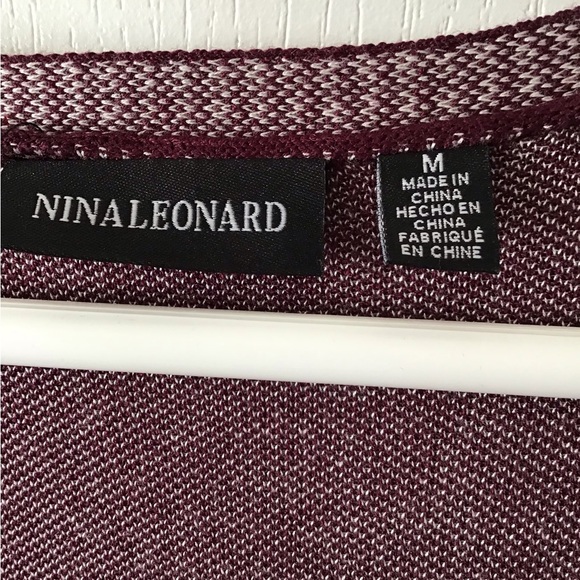 Womens Nina Leonard Long Duster Cardigan - Picture 3 of 4